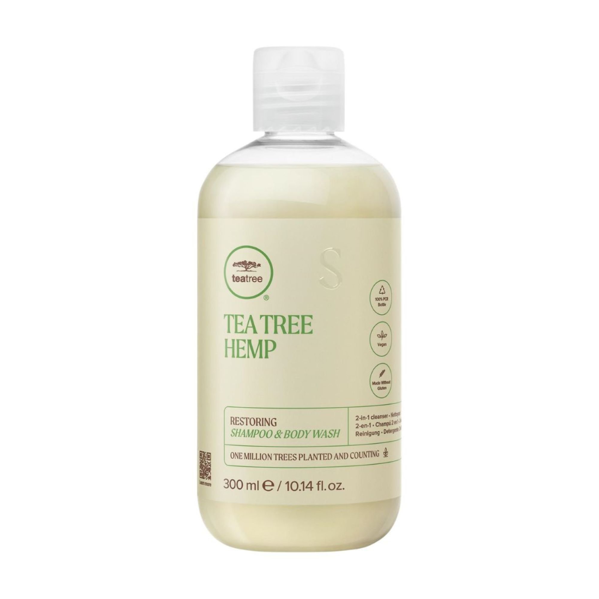 Paul Mitchell Tea Tree Hemp Restoring Shampoo And Body Wash 300ml