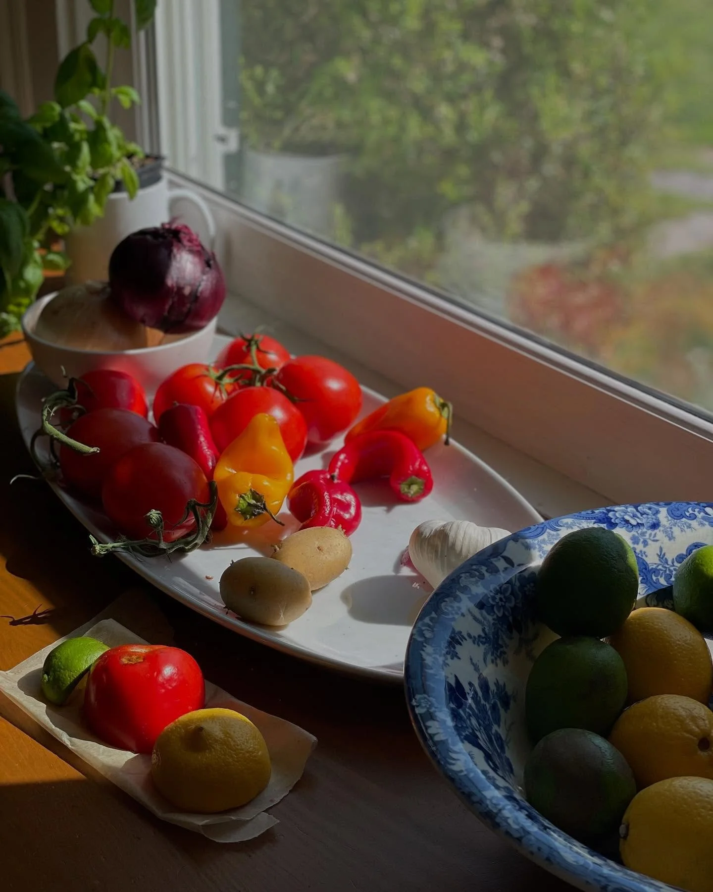 Summer Sunday still life. 

This week on @acertainagepod, guest @jenpastiloff introduced me to the idea of &ldquo;beauty hunting.&rdquo;

Jen zooms in on 5 things of beauty a day. And as we all know, when you look for things you tend to find them.

W