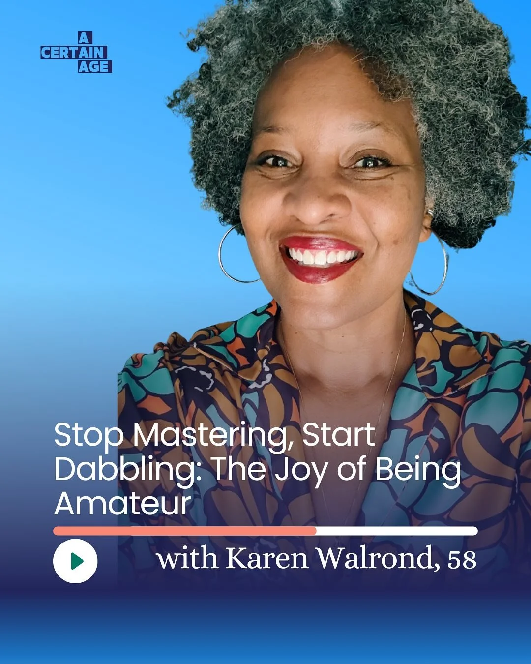 What if the secret to a richer life isn&rsquo;t mastering anything&mdash;but dabbling in everything? 

Author Karen Walrond (In Defense of Dabbling) returns to champion the lost art of amateurism&mdash;doing what you love without needing to excel. 

