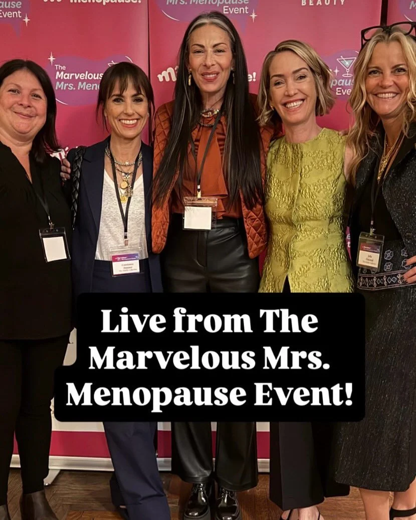 Another Marvelous Mrs. Menopause in the books!

Thank you to @caire_beauty and @letstalkmenopause for convening a night of community and conversation on menopause and midlife. 

What an absolute blast to emcee an evening packed with so much goodness&