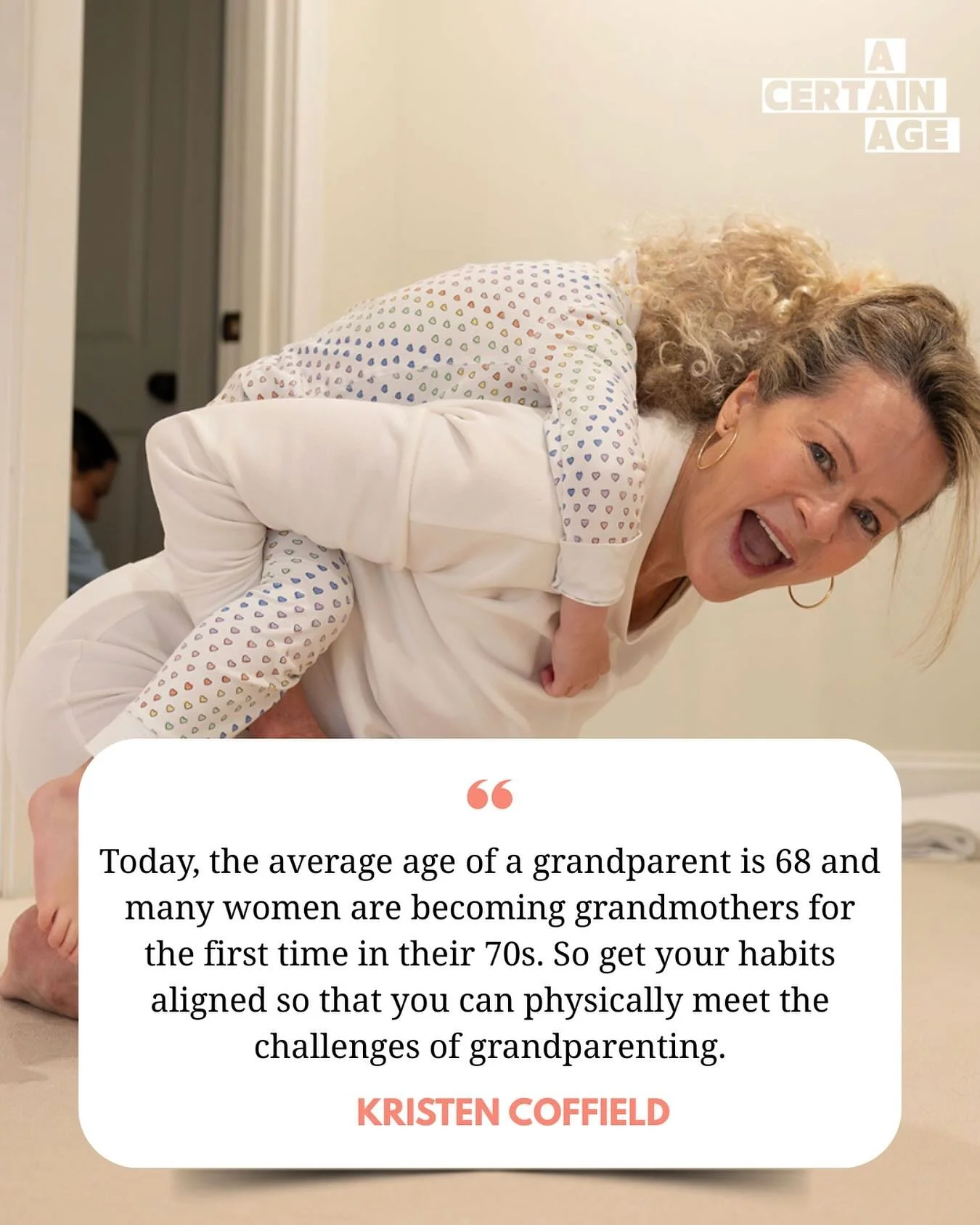 Pssst!

Ready for the highs and lows of grandparenting?

And when I say &ldquo;highs and lows&rdquo; I of course mean following a toddler to the top of a playground slide and spending the better part of your day playing on the floor. 

Newsflash! Mod