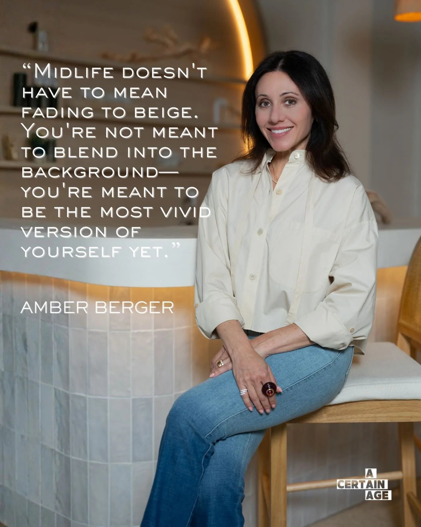 You are NOT meant to live a *beige* life!

Listen in to @astarrberger share wellness ideas for making the most of midlife. Let&rsquo;s keep it colorful! 🌈

@astarrberger 
@thewelldrop

🎙️ Comment &ldquo;EPISODE&rdquo; &amp; I&rsquo;ll DM you a link