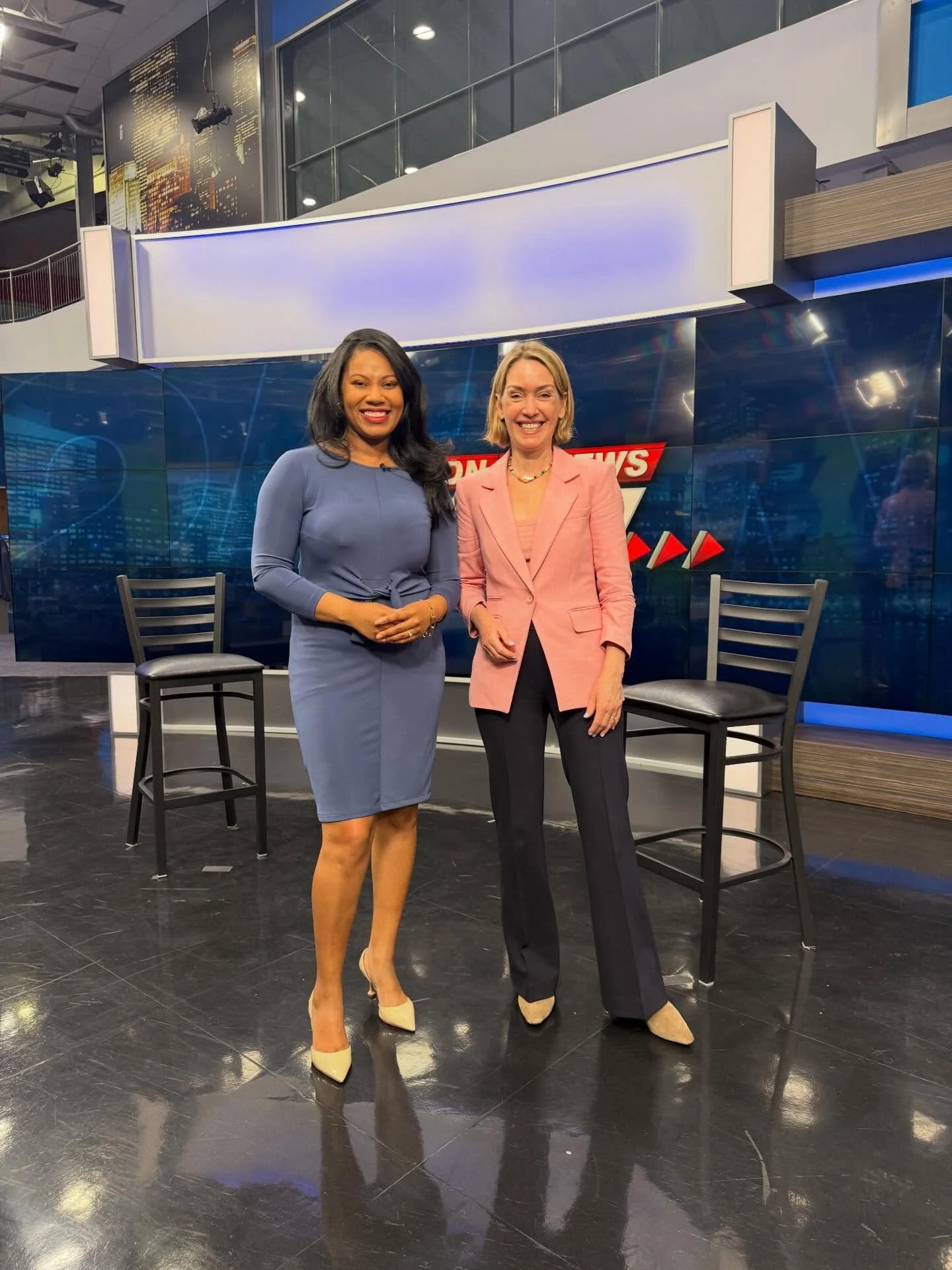Flashback to Boston for a TV appearance spotlighting the @letstalkmenopause Menoposium!

The first time I was on live TV, I was a nervous wreck, trawling around NYC shops in a desperate hunt for the perfect jewel colored blazer&mdash;convinced it was