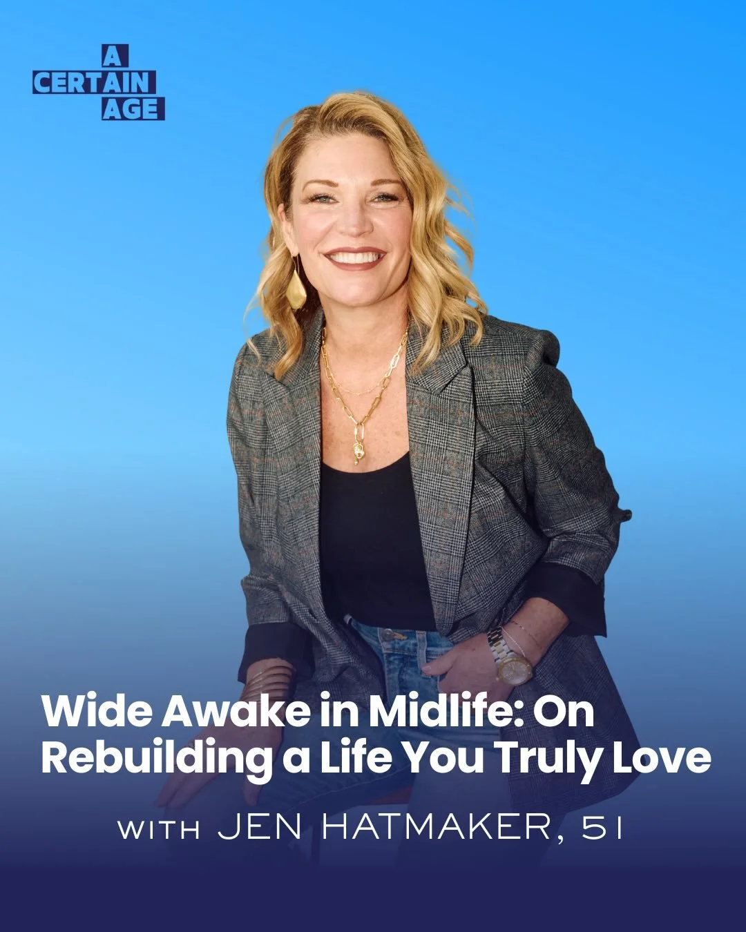 NEW EPISODE 🎙️

Midlife can shatter the life you planned&mdash;and hand you a better one. 

At 46, Jen Hatmaker, author of 15 books and five New York Times bestsellers, discovered her 26-year marriage was over. 

What followed became &ldquo;Awake,&r