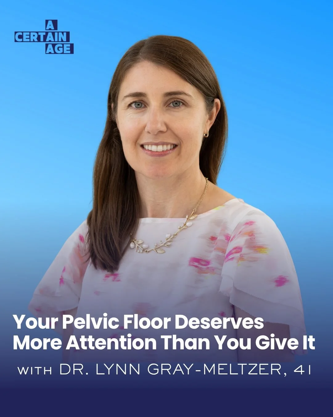 NEW EPISODE 🎙️

Here&rsquo;s a shocker. 

Between 25 and 30% of adult women have at least one pelvic floor disorder&mdash;think bladder leaks, painful sex, chronic pelvic pressure, constipation and more, yet most just quietly live with it. 

Dr. Lyn