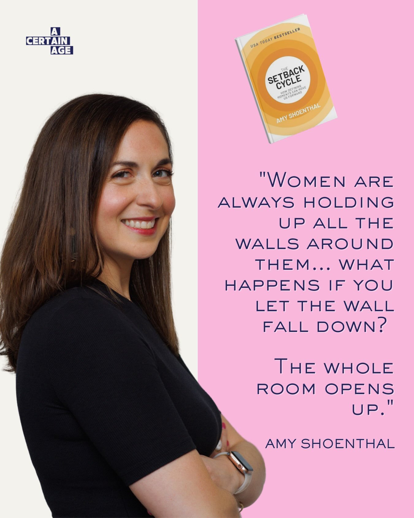 Boom!

This stopped me mid-interview!

Amy Shoenthal will shift how you think about setbacks large and small. 

Find the full conversation at link in bio. 

Or comment EPISODE and I will DM you the show. 🎙️