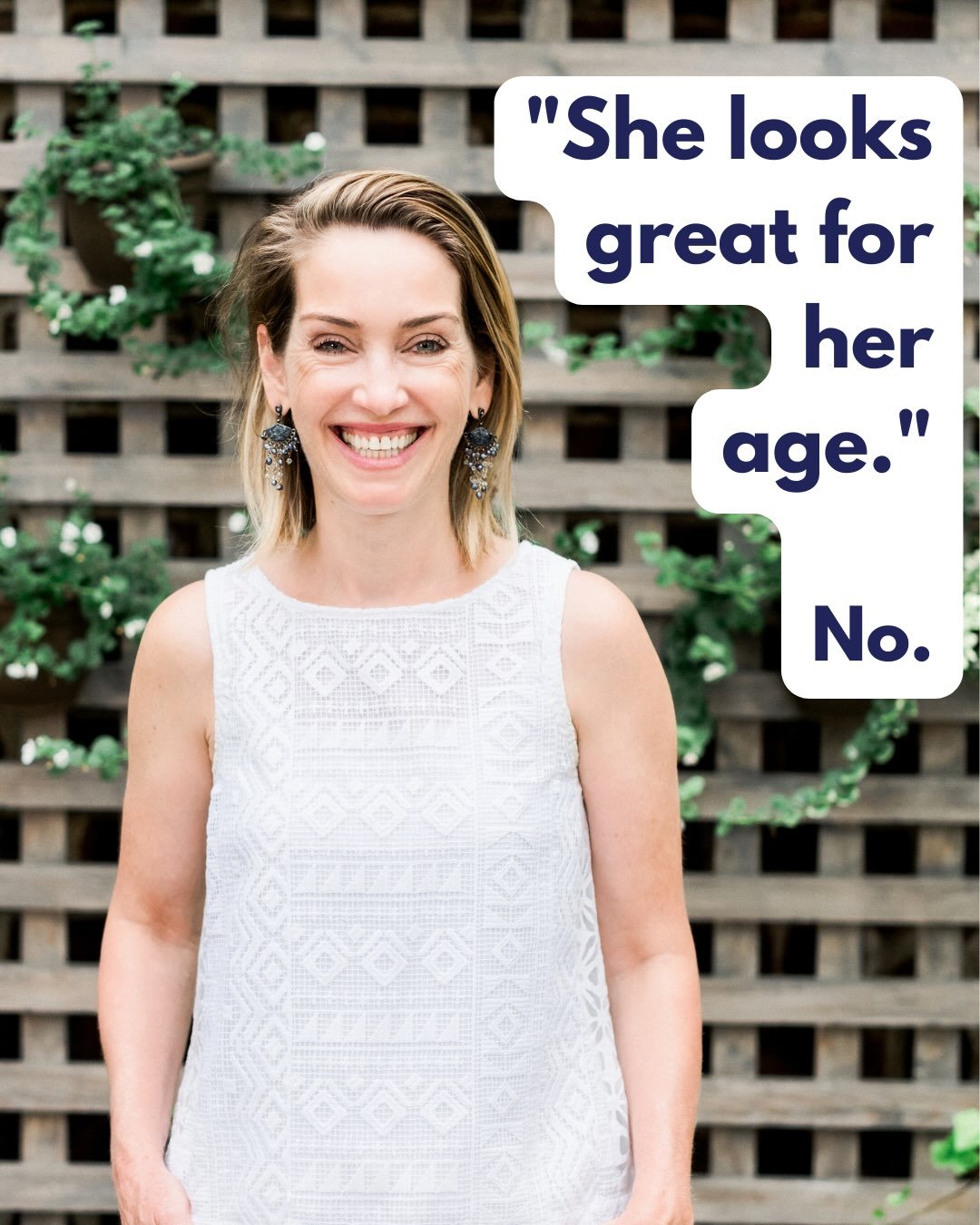 The &ldquo;She looks good for her age&rdquo; thing?? We&rsquo;re retiring it. Swipe 👆

Thank you to @skylarlibertyrose, @themenopausederm and @drjessicawu for helping us rethink wrinkles. 

Link in bio for more inspiring shows for feeling great in m
