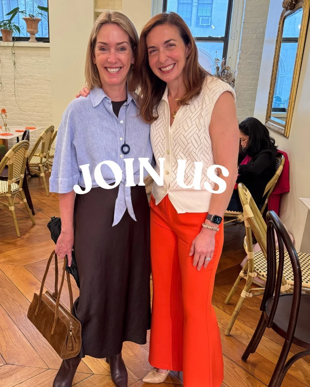 If you&rsquo;re free on 10/28, come hang with me. ☀️

I&rsquo;m co-hosting a morning salon with author Amy Shoenthal (she was a guest on the pod!), and I&rsquo;ve already been to two of her salons. 

They&rsquo;re fun, inspiring, and so energizing. 
