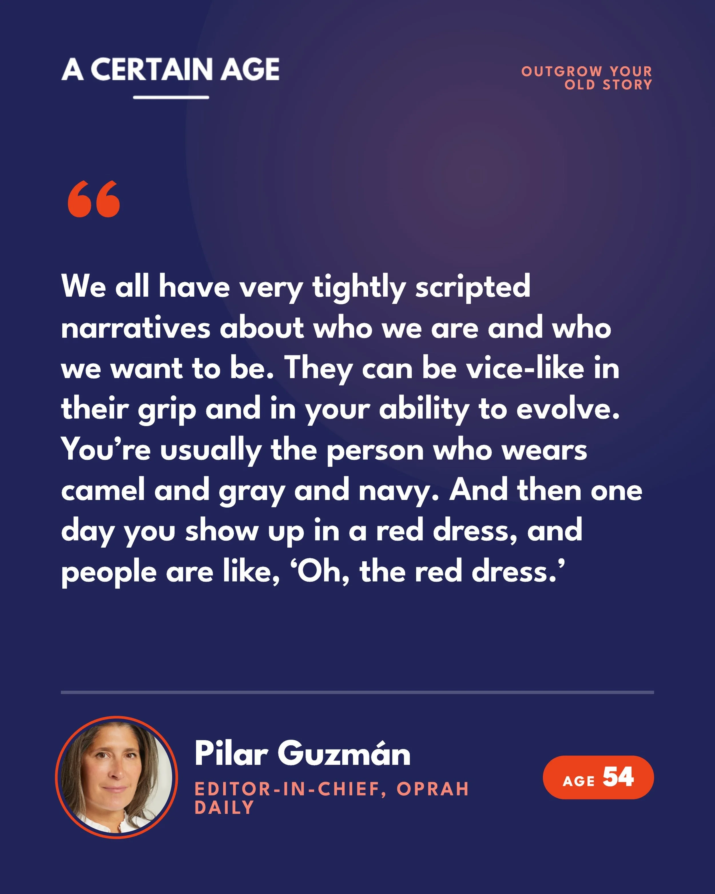 Your start-of-the-week reminder that can choose a new story. Or a new dress! 💃

What old script have you let go off lately?

Several years ago, I stopped telling myself that I don&rsquo;t like public speaking, that working out is not for me and that