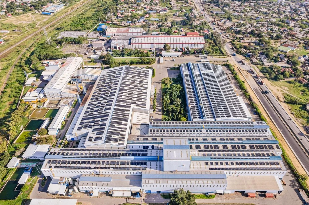 GridX Africa solar installation