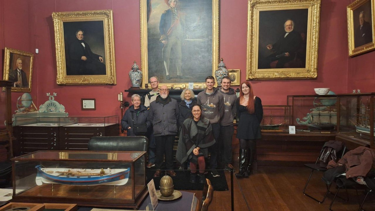 SS Explorer Crew visit Trinity House Maritime Museum - 11.2025