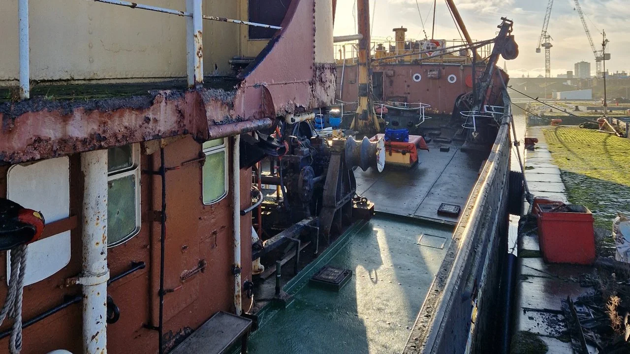 Restoring the Starboard Waist Deck: A Big Step Forward