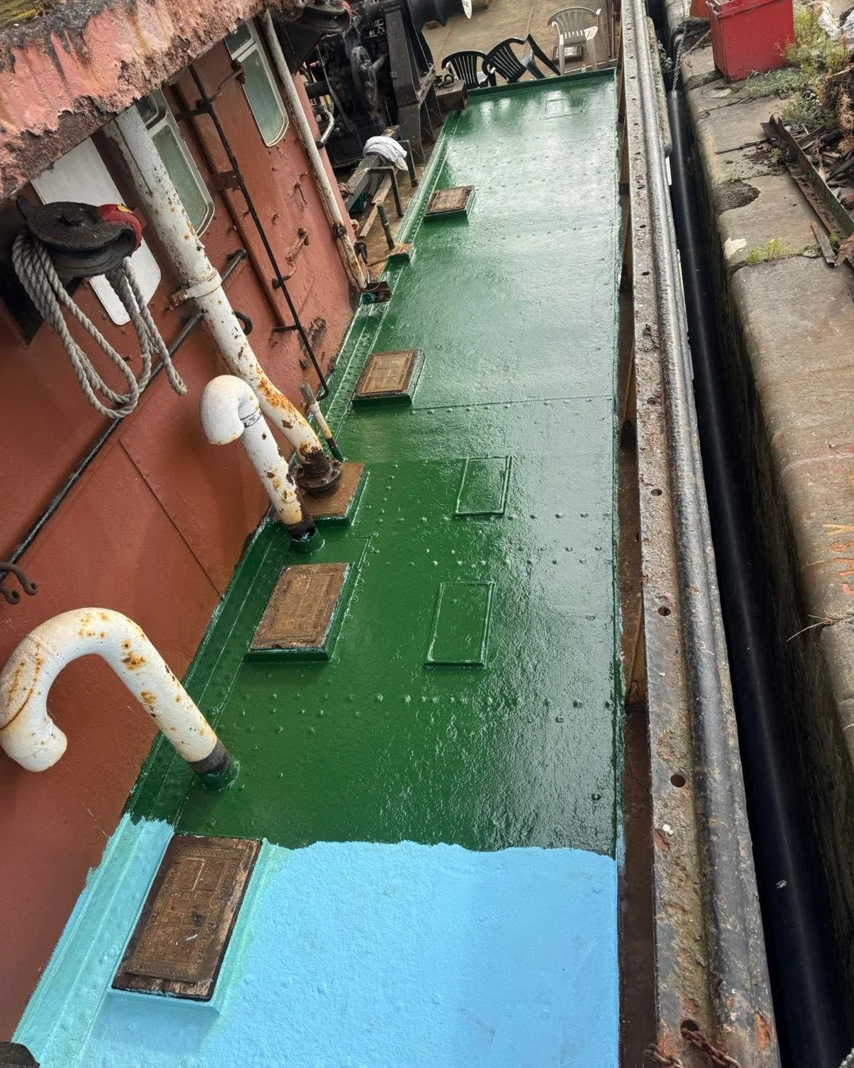 Restoring the Starboard Waist Deck4.jpg