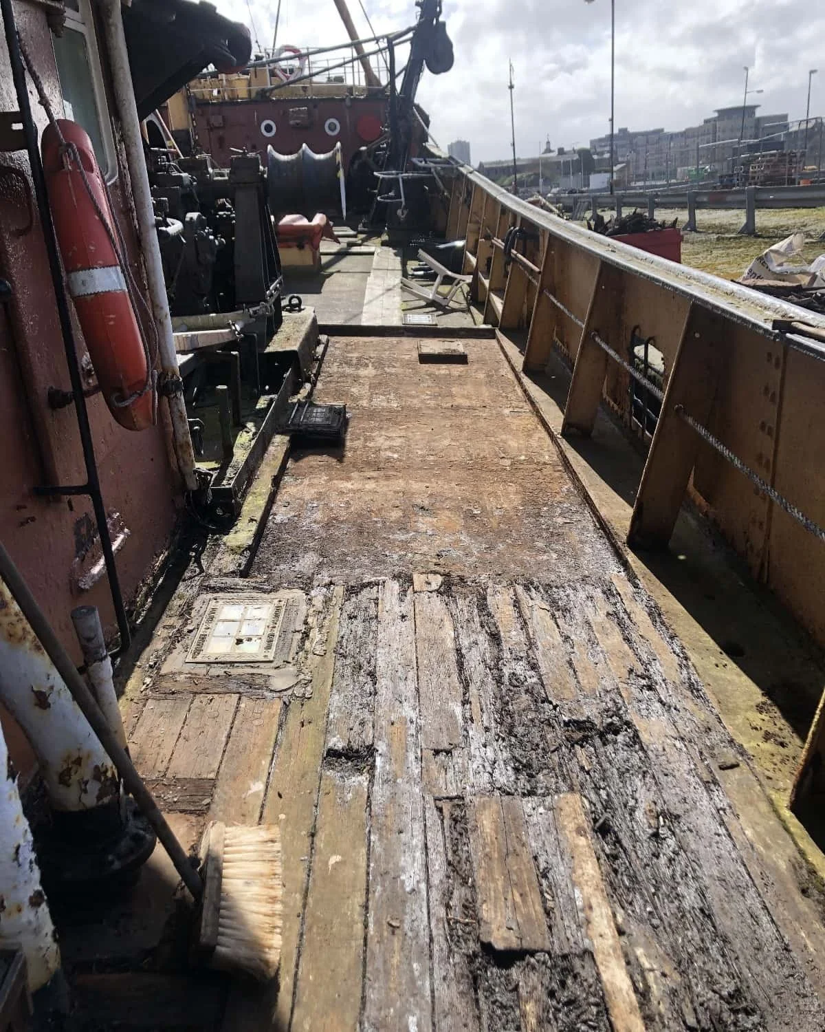 Restoring the Starboard Waist Deck5.jpg