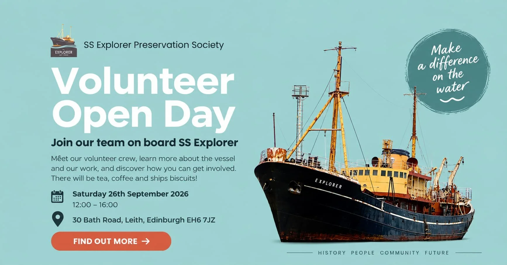 Volunteer Open Day 2026