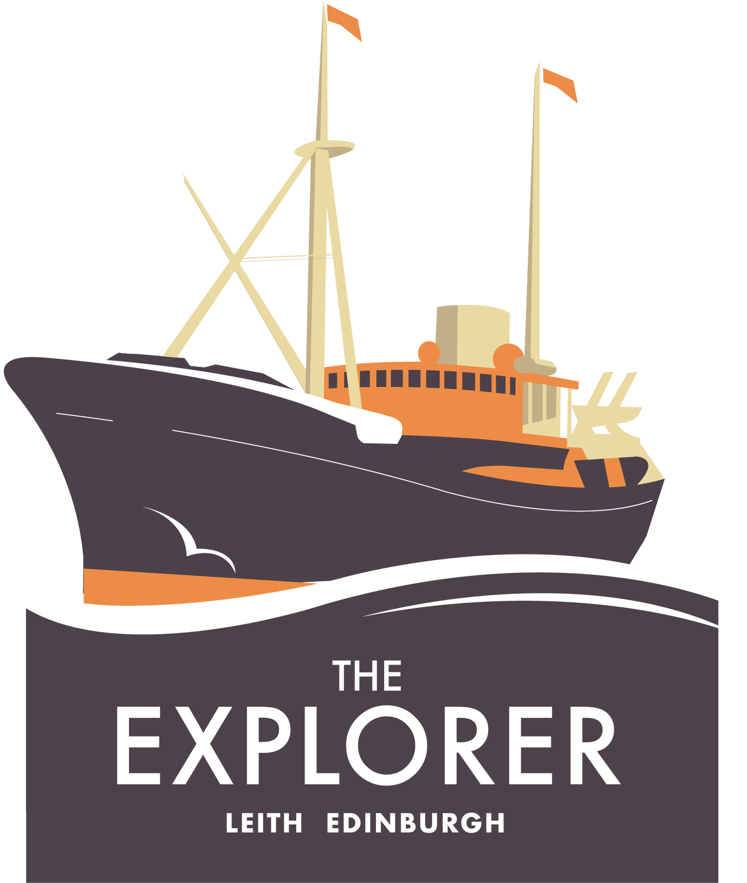 The SS Explorer - Leith, Edinburgh - National historic ship