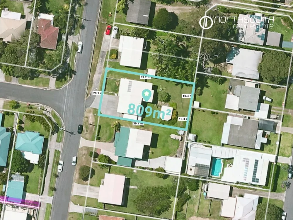 Aerial view of a property purchased through dual advocacy, where the client sold one home and bought another with the same team