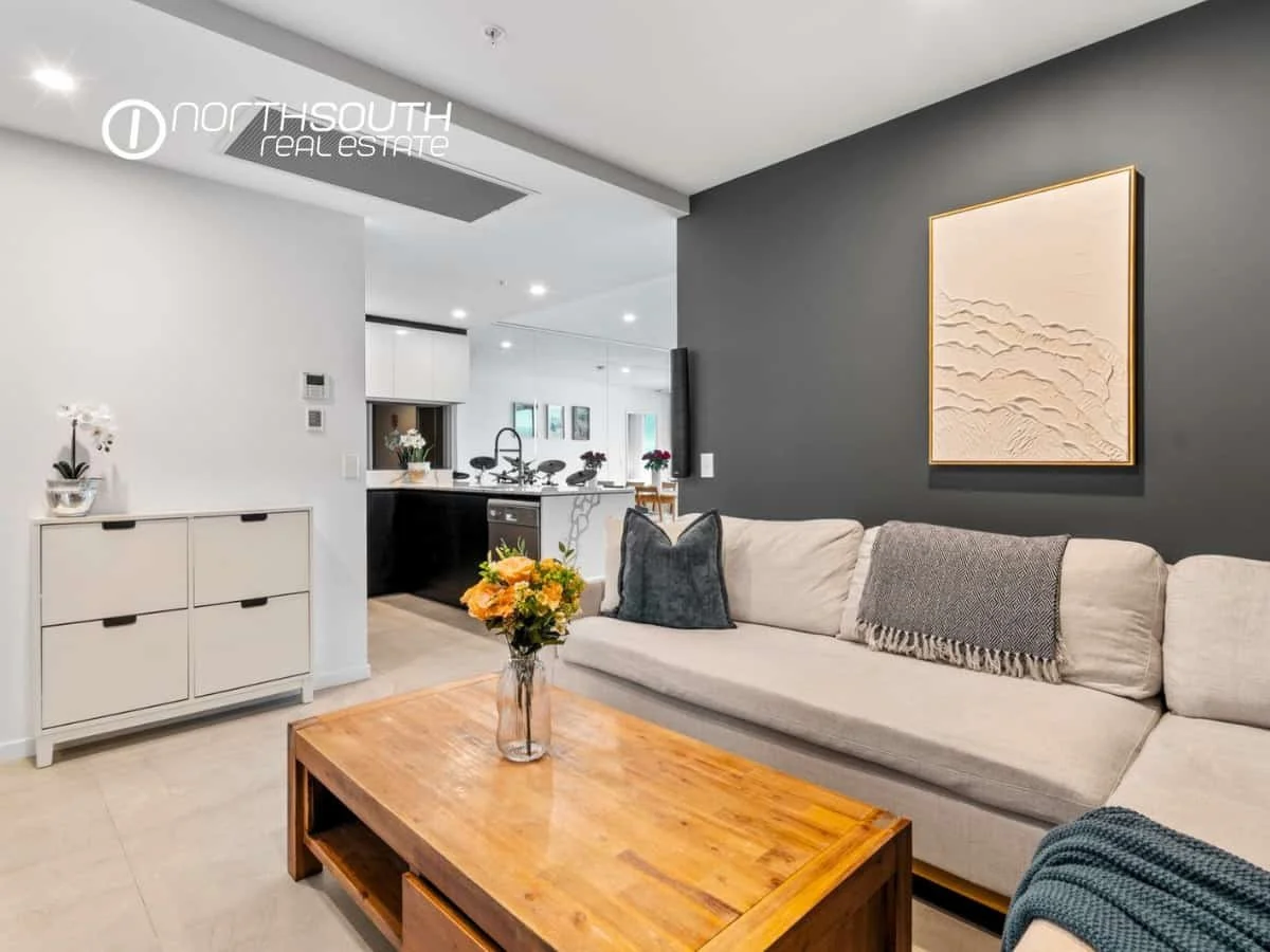 Separate media and Family Room at 51109 Waterpoint Residences, Biggera Waters QLD. 