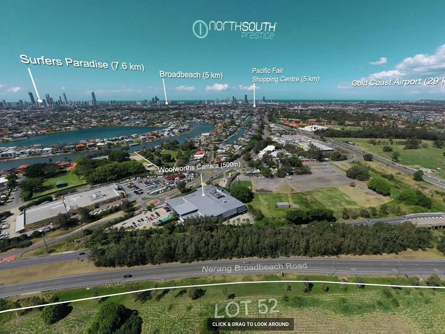 Nielsens Road, Carrara 360 Experience