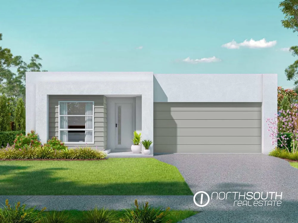 Alternative facade view of Chambers Flat designer home listed in house and land properties for sale