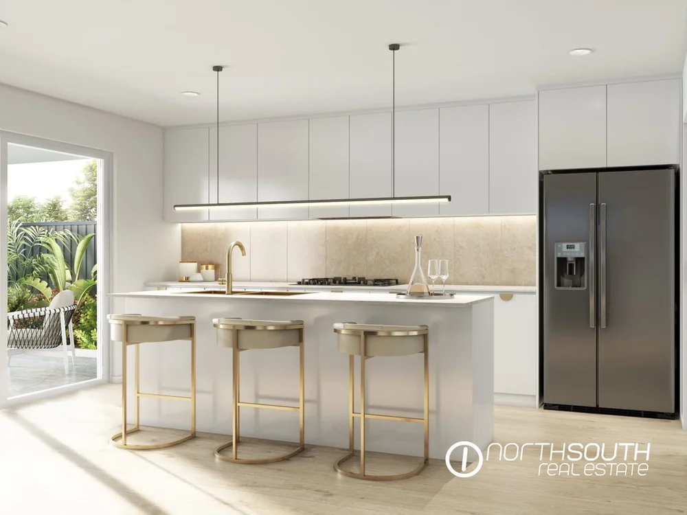 Designer kitchen in a Chambers Flat house and land package