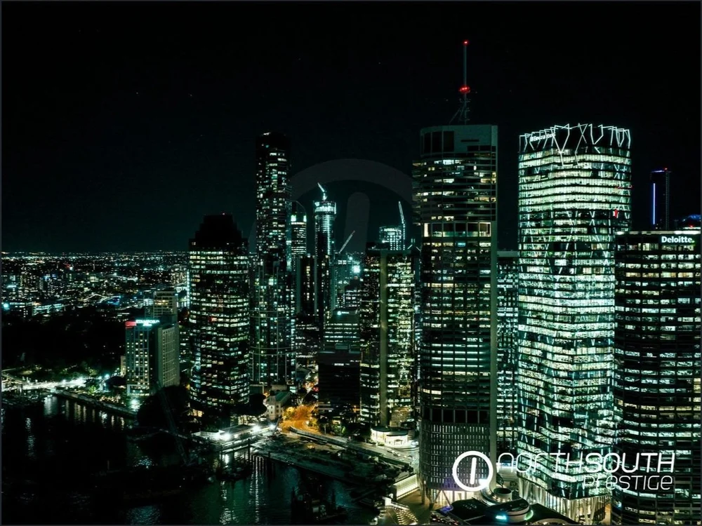 City light view – Brisbane properties for sale Riparian Plaza apartment