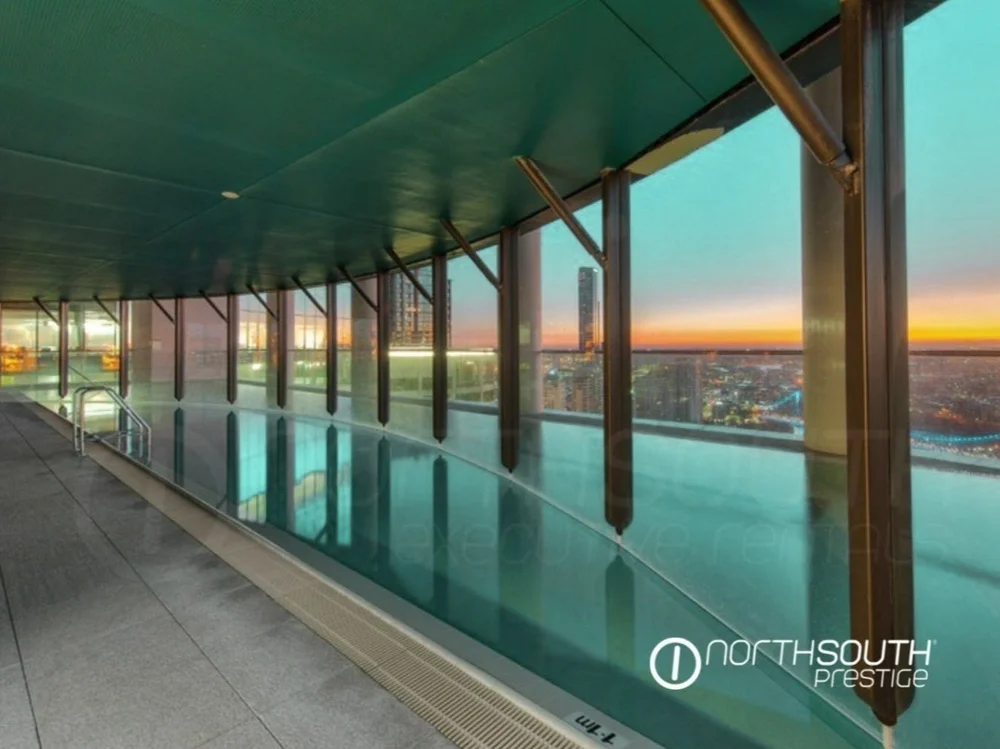 Pool with a view at Riparian Plaza – Brisbane properties for sale Riparian Plaza apartment