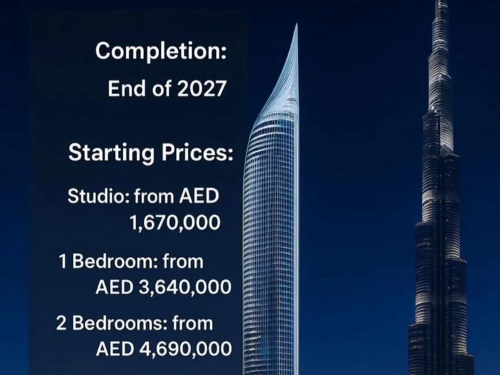 binghatti skyblade tower properties for sale dubai located in downtown near burj khalifa offering luxury apartments with private pools and skyline views