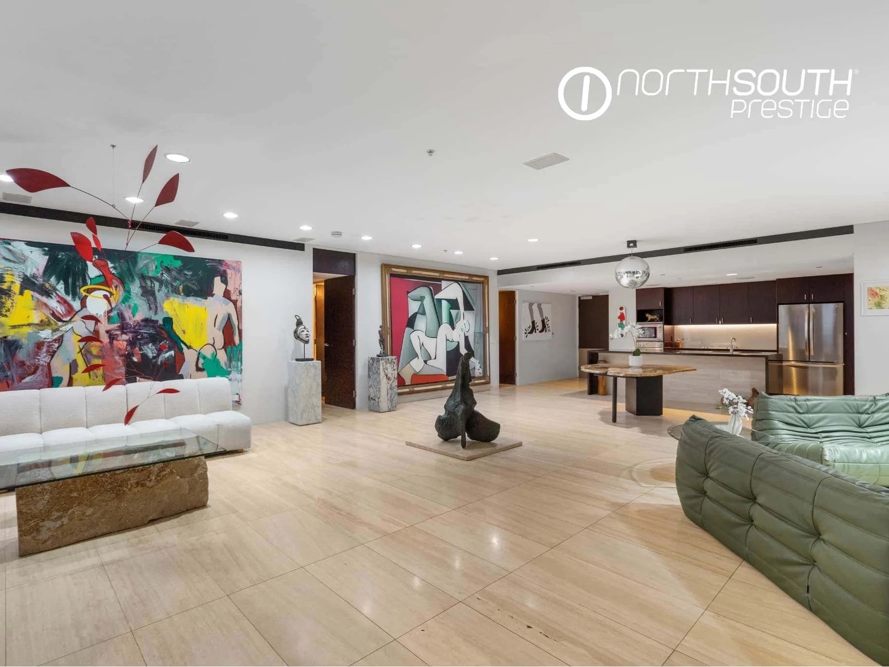 Living and Dining Area - Brisbane properties for sale Riparian Plaza apartment 5002