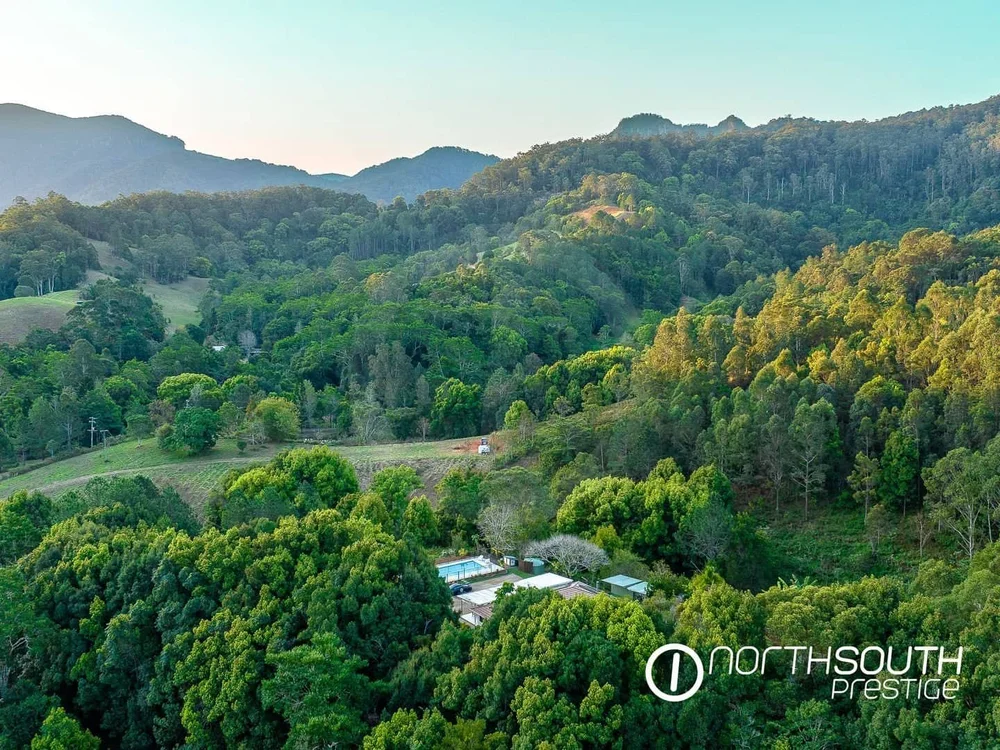 Rural acreage at Nobbys Creek in the Tweed Valley, New South Wales