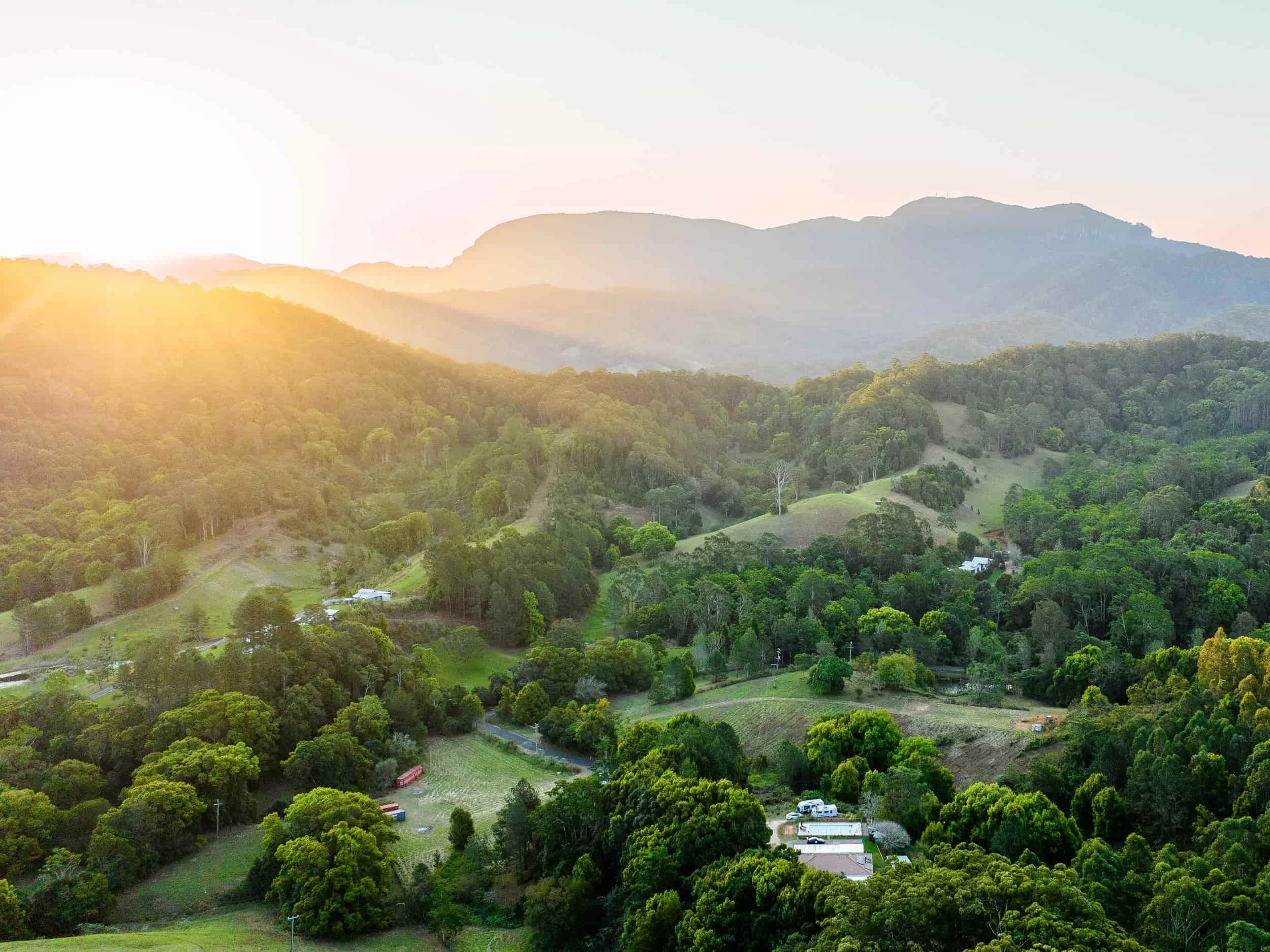 Rural acreage property at Nobbys Creek, Northern Rivers NSW