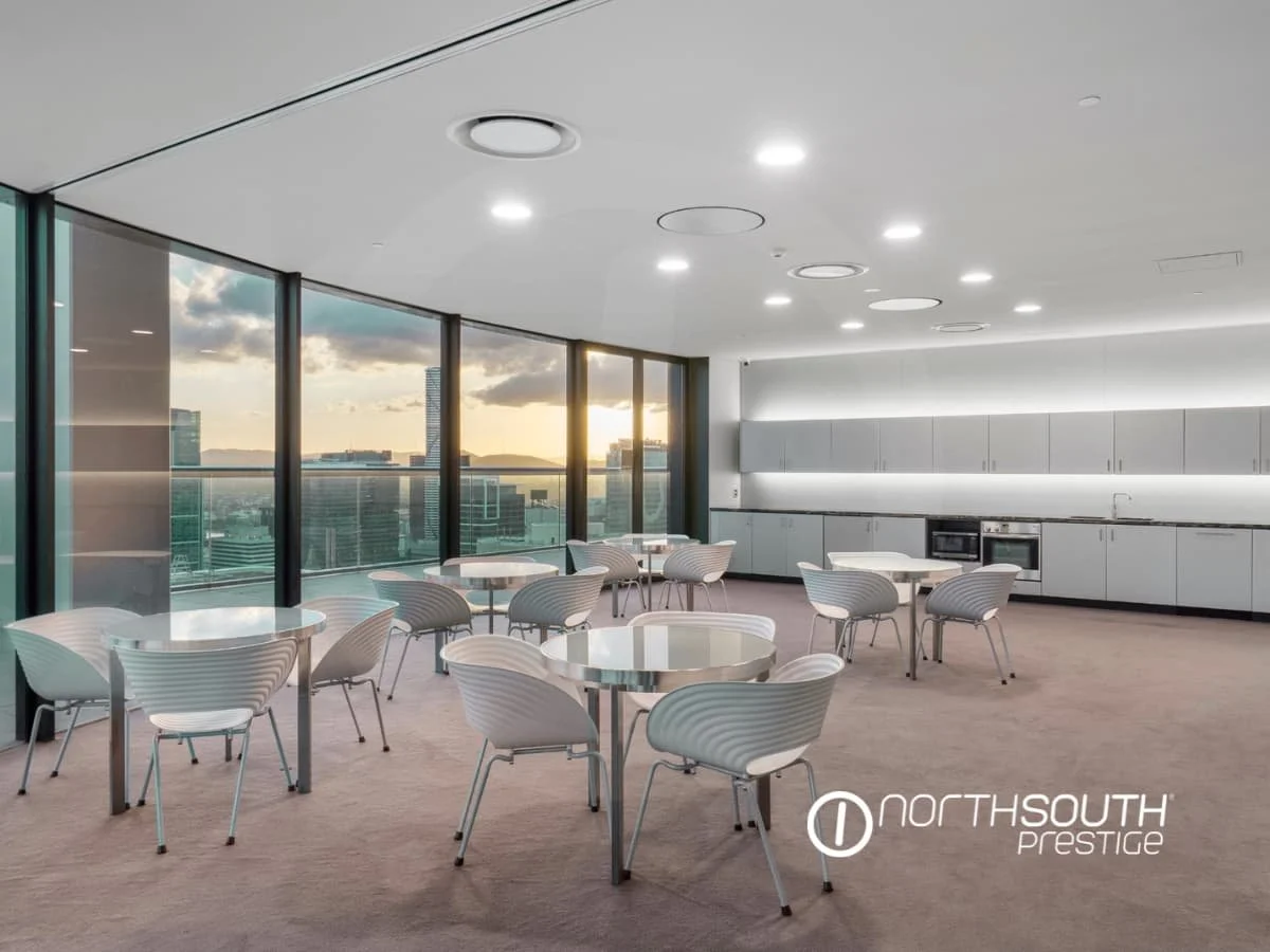 Recreational Facilities Level 39 Function room with sunset views – Brisbane properties for sale Riparian Plaza apartment 4903 