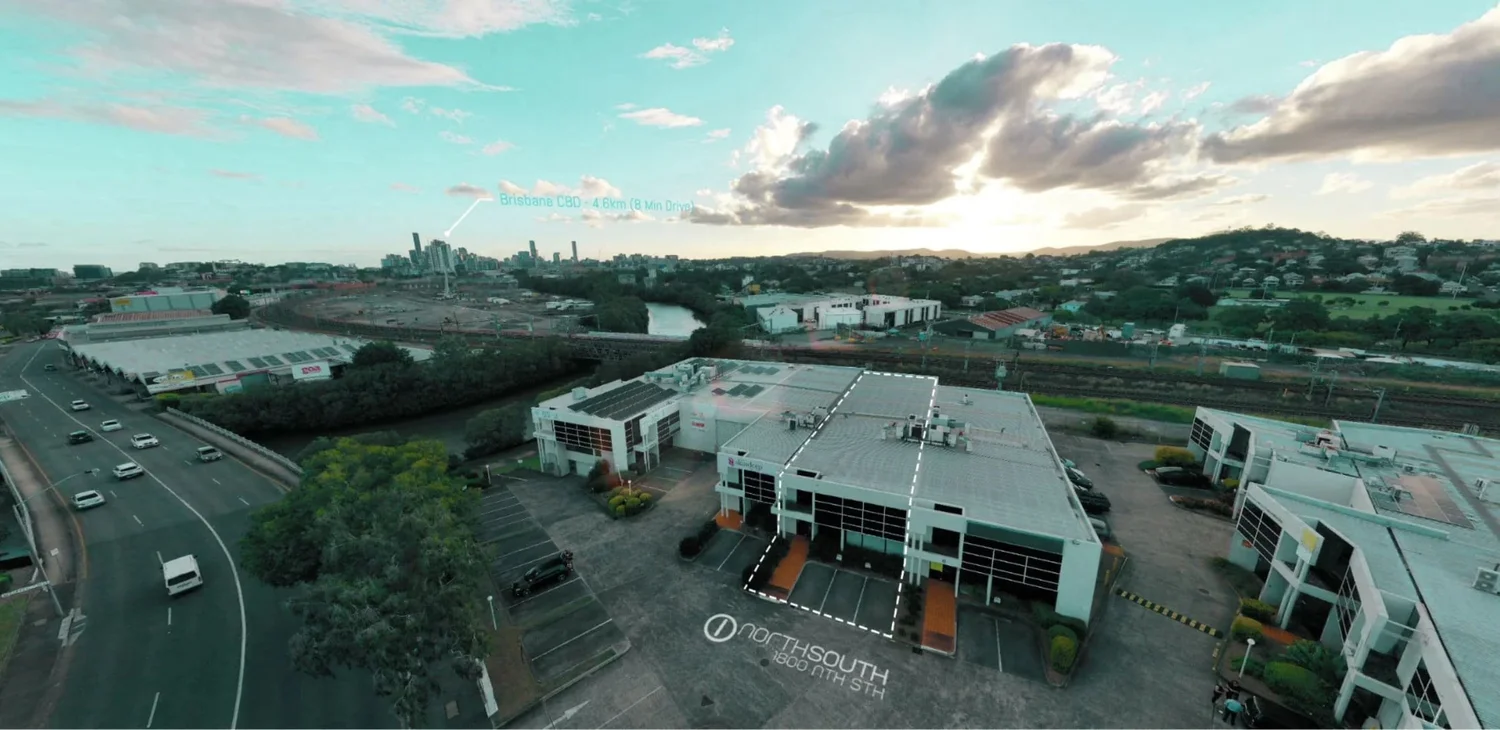 10 Hudson Road, Albion, photographed for a 360° aerial view