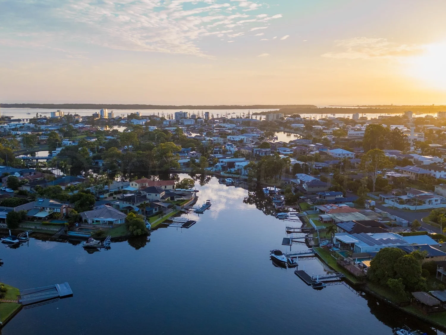 A Gold Coast home of the kind sold off market, before it reaches the portals