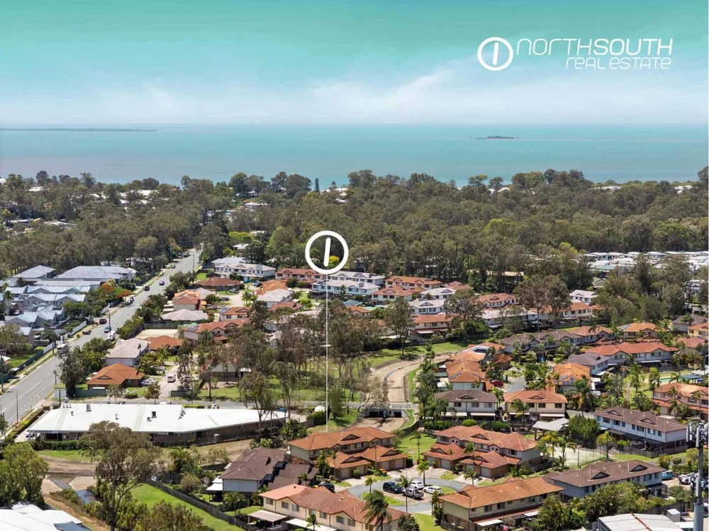Thorneside Property Drone Views featuring Parks and Ocean
