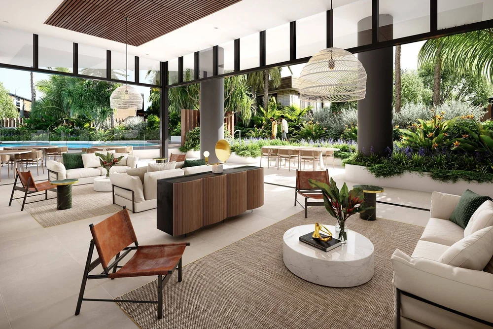 Gold Coast Apartment for sale community lounge area for residents