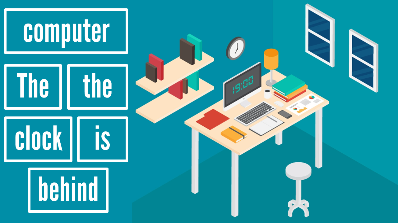 Prepositions of Place Unscramble The Words To Make A Sentence — Premade ESL Games