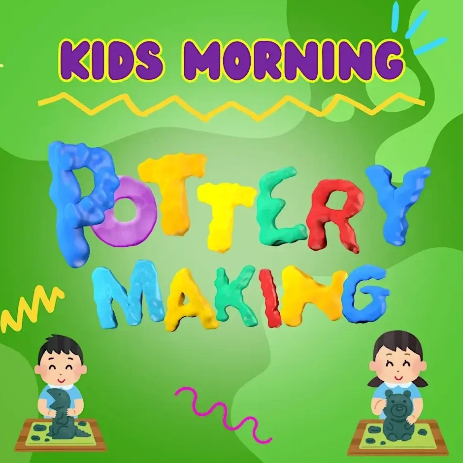 Beginners Pottery Making: Kids Morning