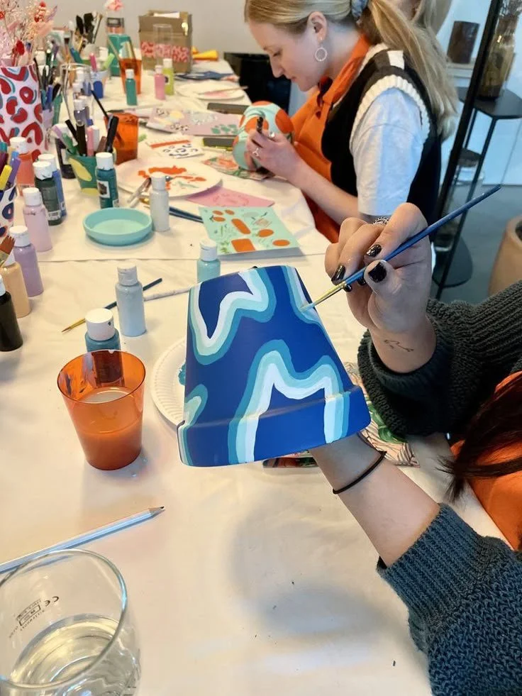 Flower Pot Painting