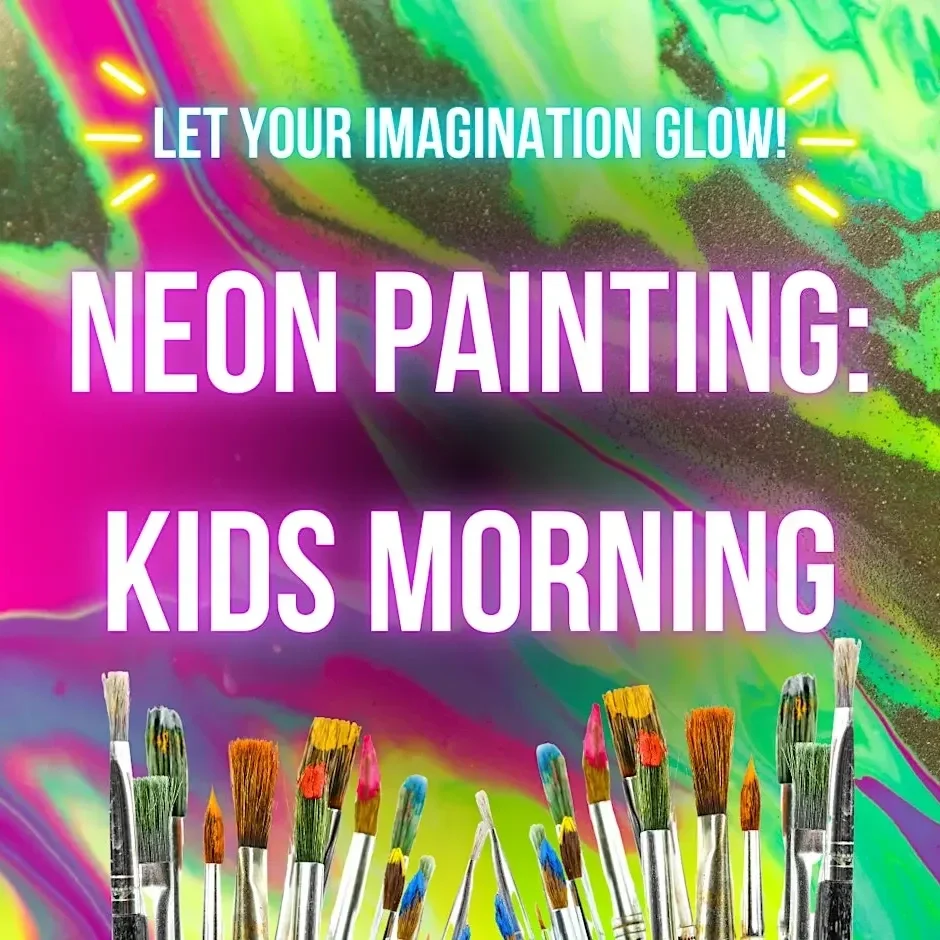 Kids Morning: Neon Painting