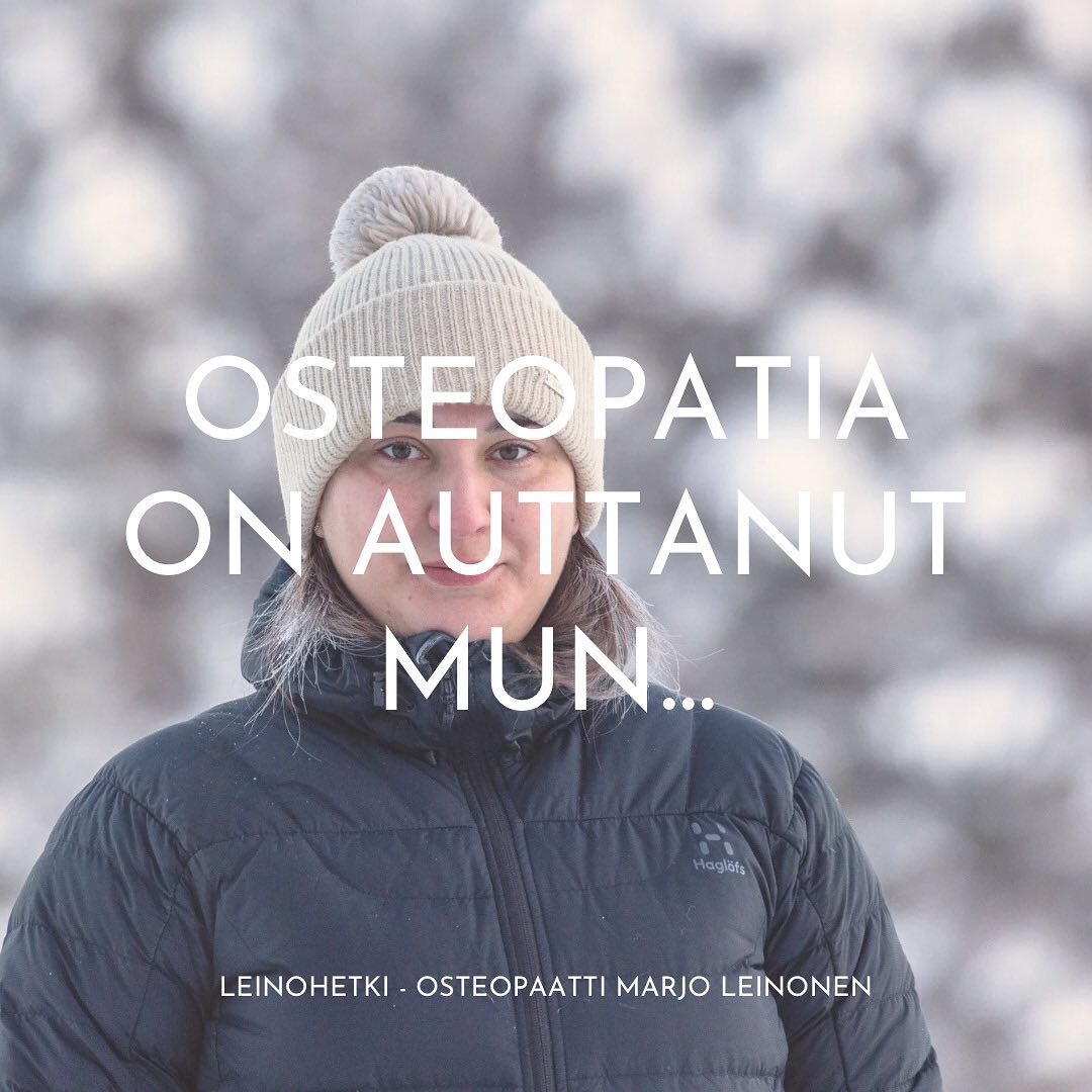 Osteopatia on helpottanut mun 👇🏼

⚡️ Iskiastyylisess&auml; vihlovassa alaselk&auml;kivussa, joka oireili satunnaisesti enemm&auml;n tai v&auml;hemm&auml;n. Ei oo n&auml;kynyt pitk&auml;&auml;n aikaan!

😬 Bruksismia eli mun tapauksessa hampaiden ja