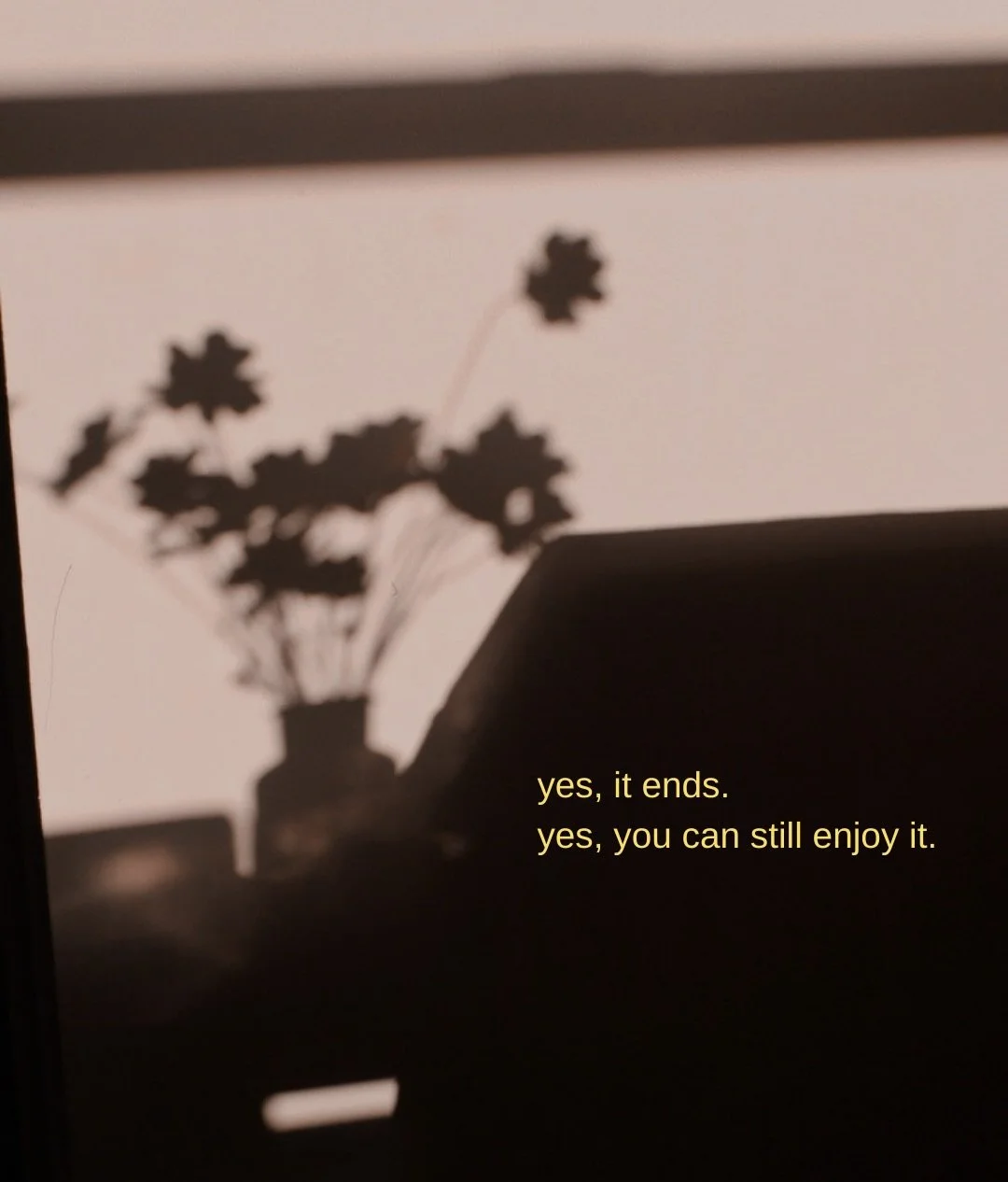 yes, it ends (print, 2026)