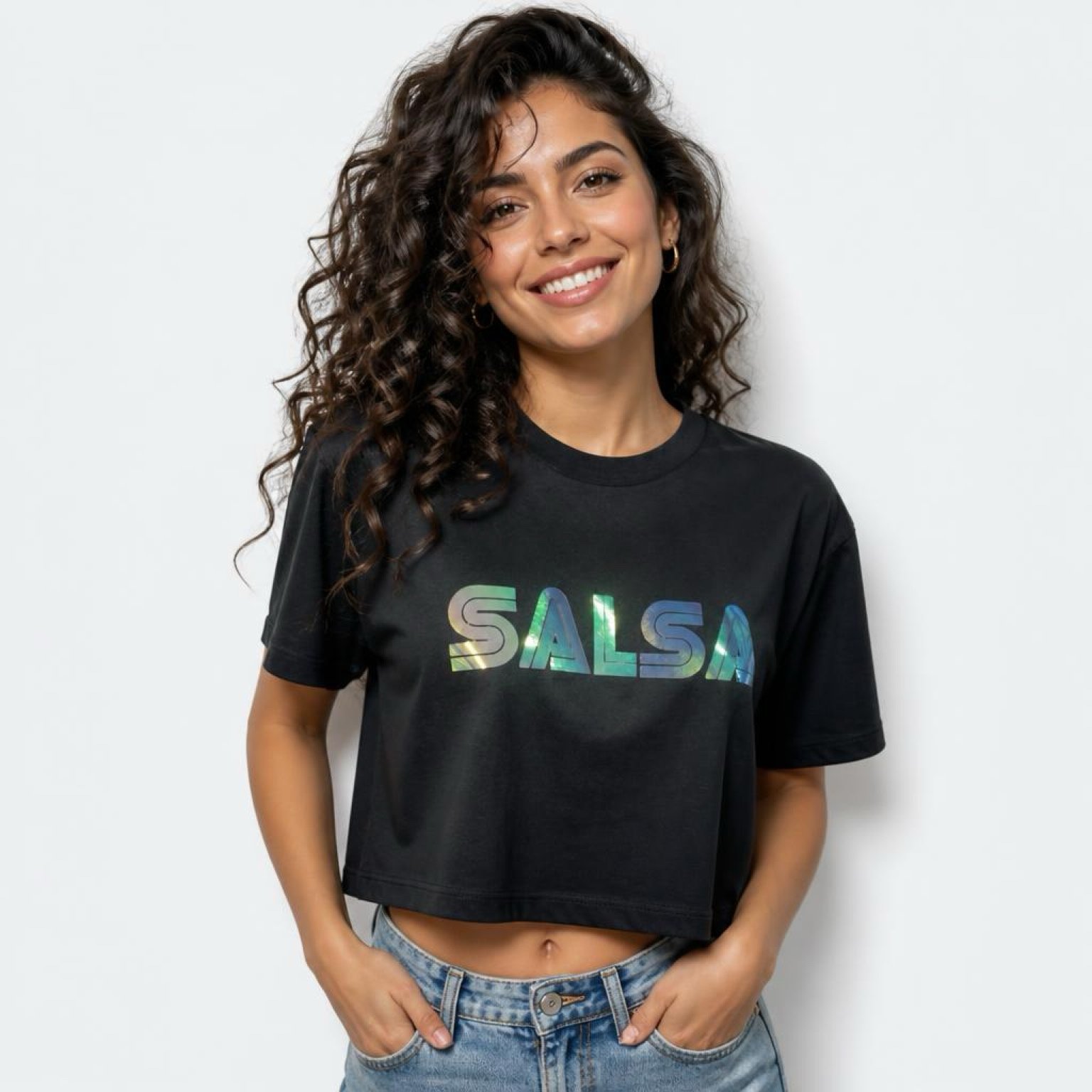 SALSA 16bit crop top