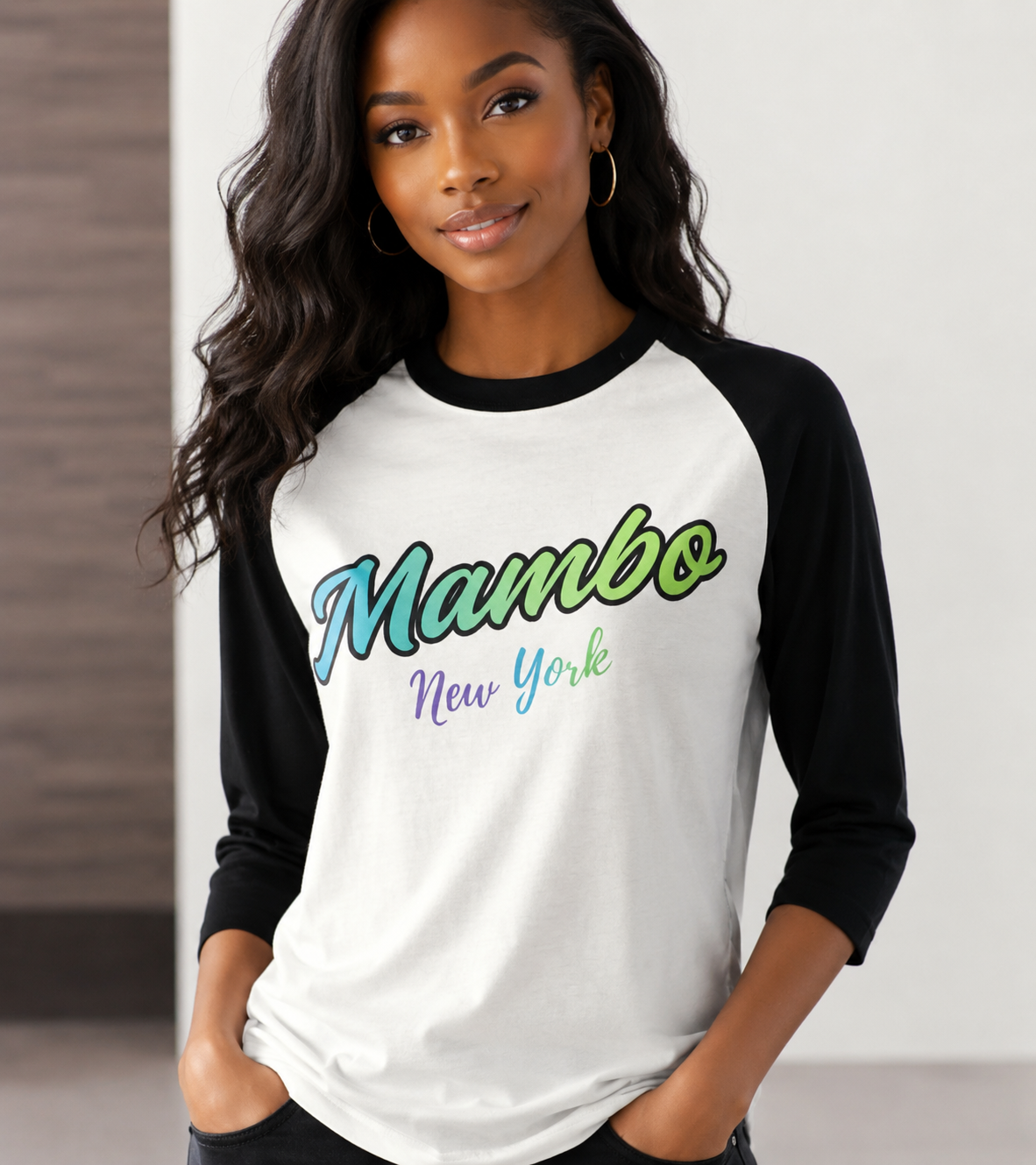 On 2 Unisex Baseball Raglan