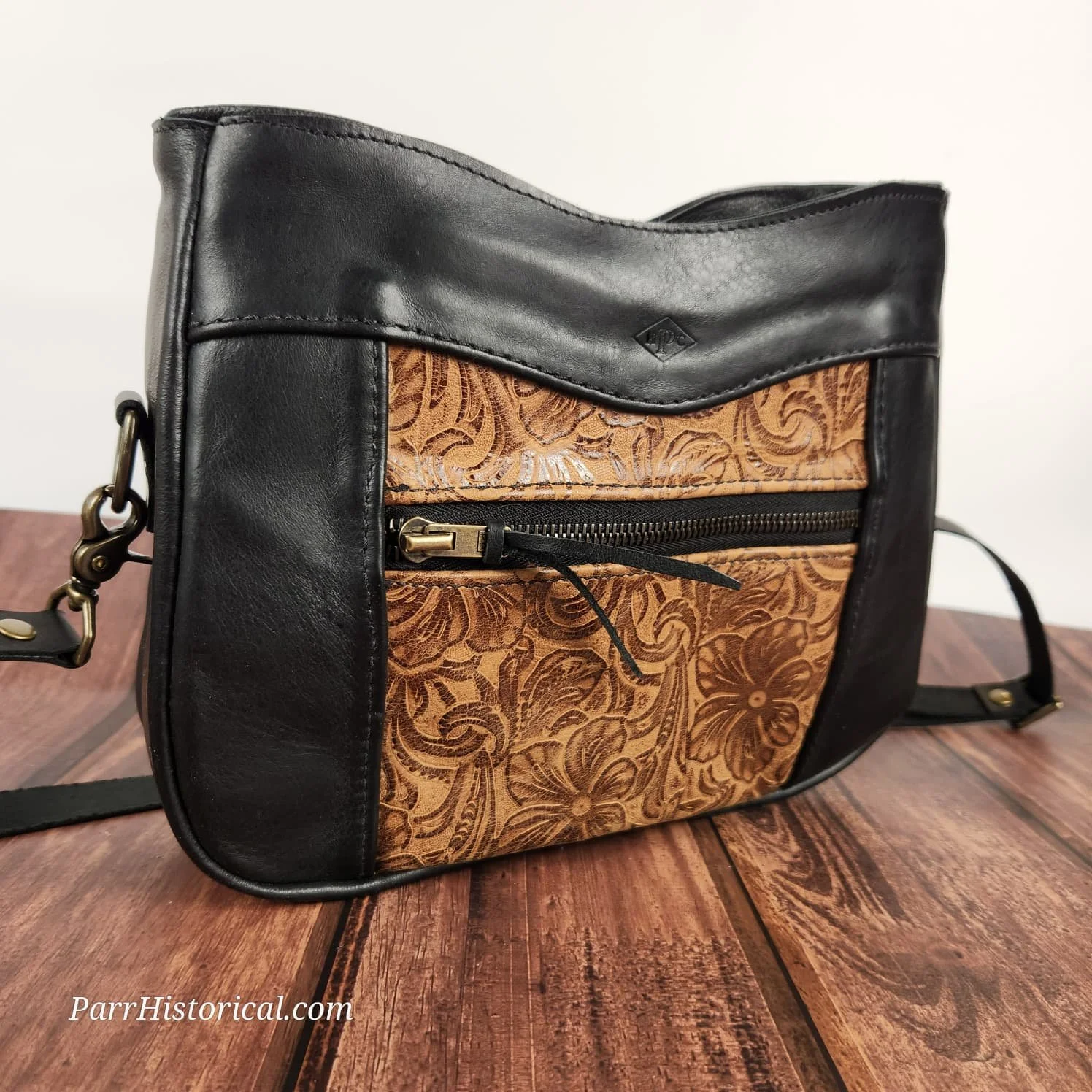 Eva Leather X-Body Black-Brown Floral_Back.jpg