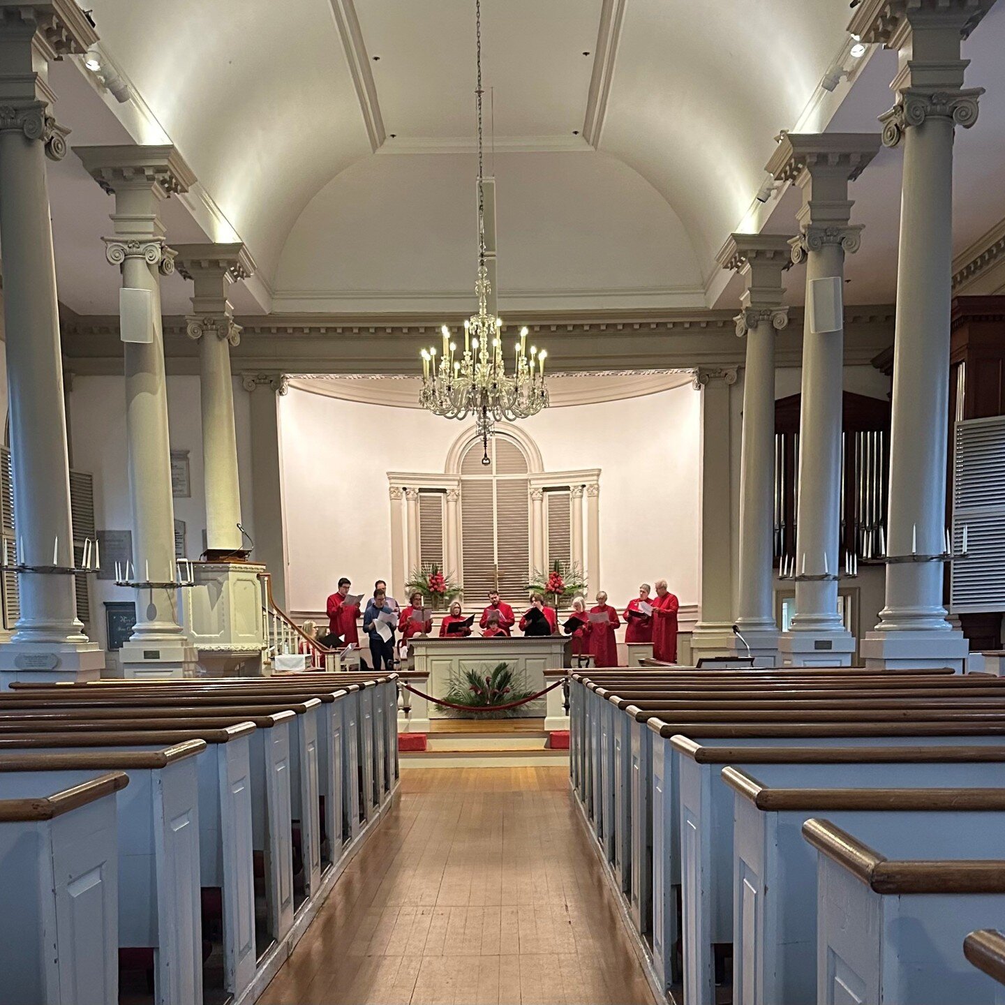 Behind the scenes as the choir rehearses, the clergy and the altar guild prepare for worship. 

Maundy Thursday service begins at 7:00 PM, in person and online. 

For more on Holy Week visit cccambridge.org