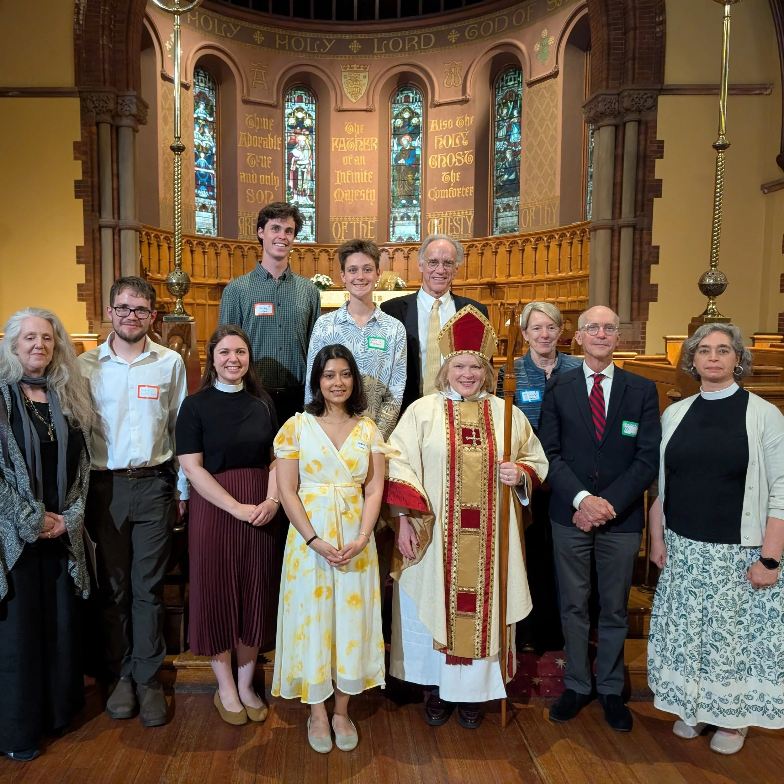 Congratulations to the eight Christ Church parishioners&mdash;Polly, Kieran, Winter, David, Zazie, George, Angela, and Clay&mdash;who were Confirmed, Received, or made a Reaffirmation of their Baptismal Vows at a beautiful service with Bishop Julia! 