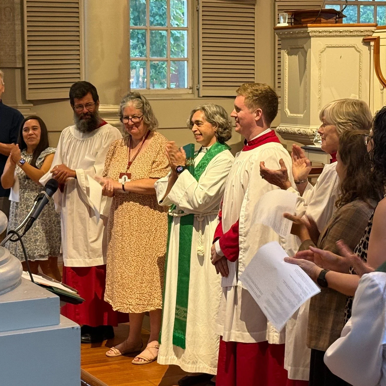 This past Sunday we commissioned our new Director of Music, Kevin Neel. Please join in our welcome to Kevin, and be sure to say hello to him on Sunday morning!

If you have thought about joining the choir, Kevin will be having on Open Rehearsal on We