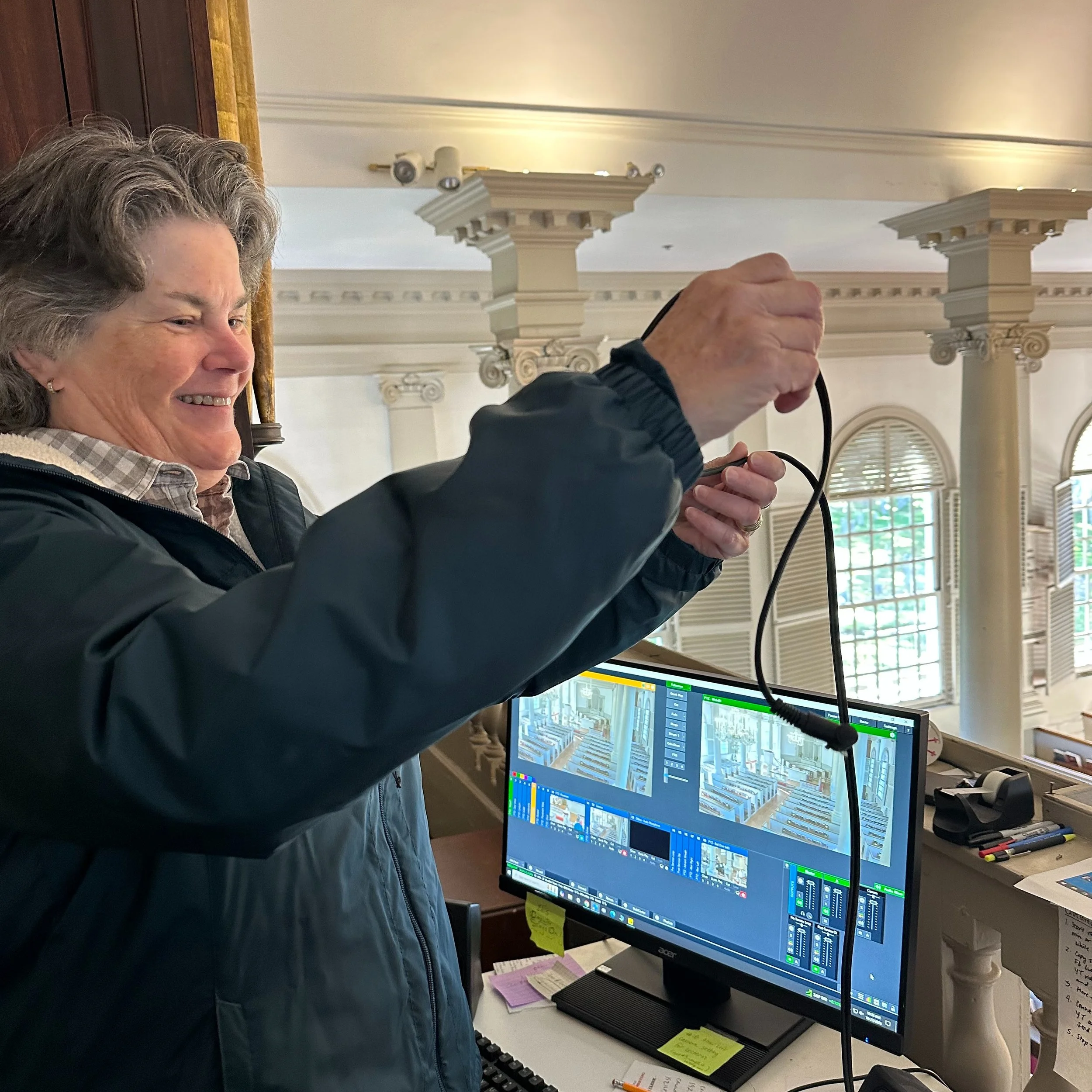We are so sorry you couldn't hear us, but we heard you! Our livestream audio has been fixed. 

Thank you to all our volunteers for this important ministry work!