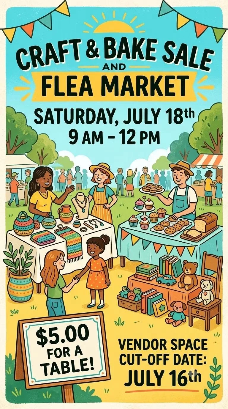 Crafts, Bake Goods and Flea Market